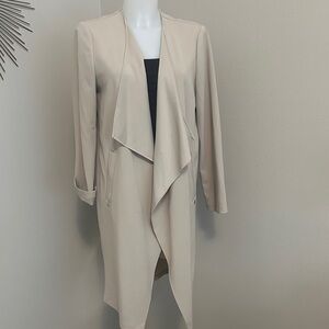 Nine West Beige Women's Draped Jacket